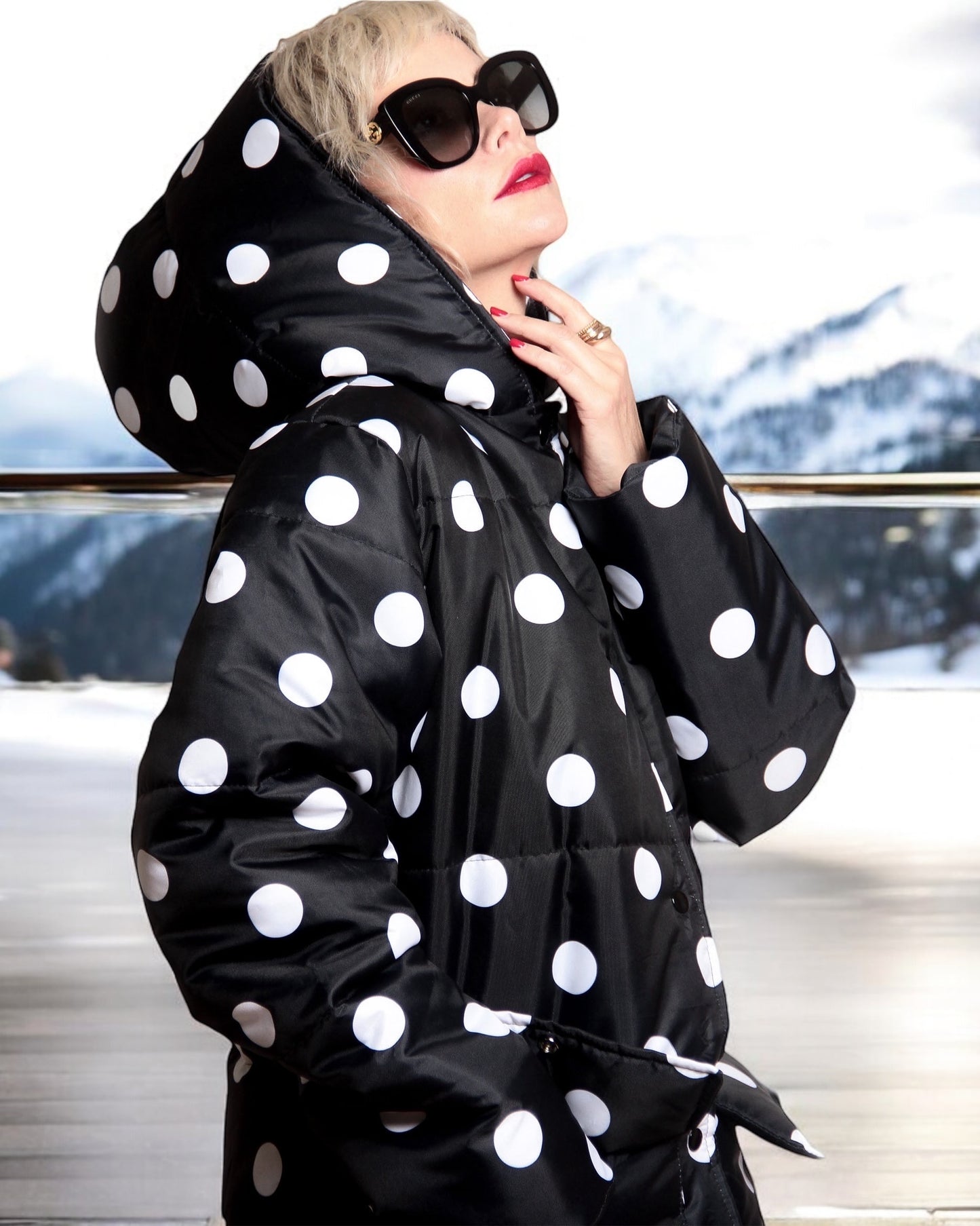 Parka Polka Dots