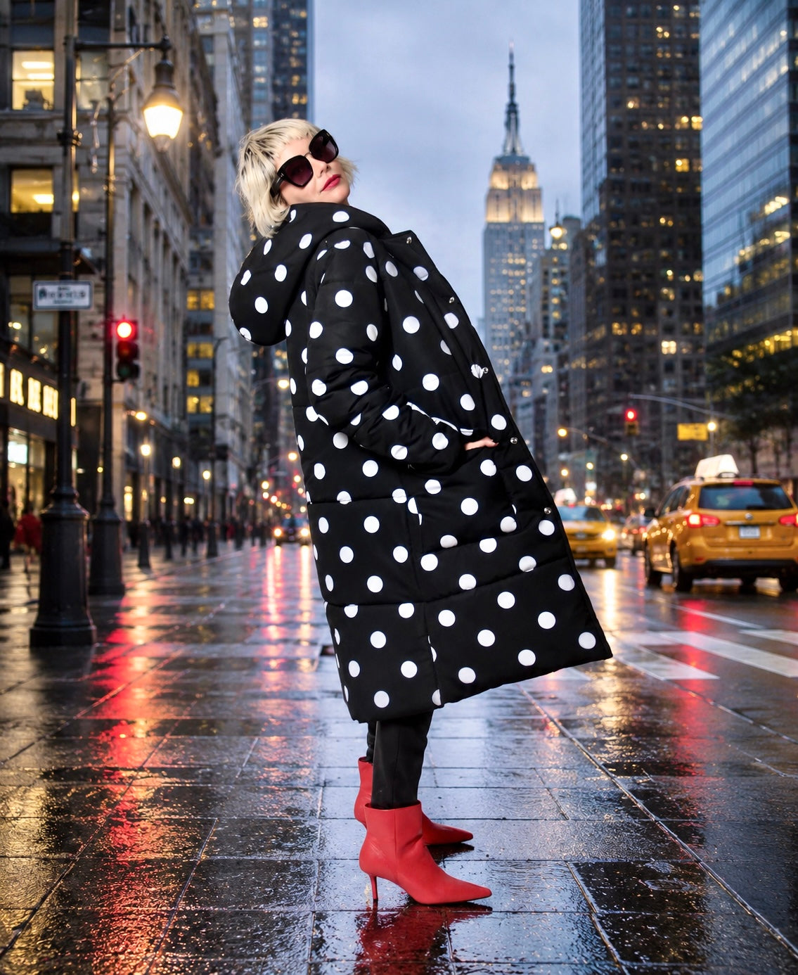 Parka Polka Dots
